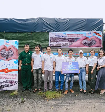 Hình ảnh đại diện cho sứ mệnh và tầm nhìn của U888 Love, thể hiện sự hợp tác và phát triển